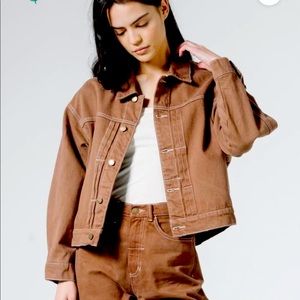 Thrills Jackets \u0026 Coats | Nwt Mercy Jacket - Jarrah | Color: Brown/Tan | Size: M | Poshposher720's Closet